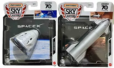Matchbox Sky Busters Space X Dragon & Starship • $18