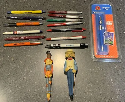 Vintage Lot Collectible Ballpoint Pens  Advertising Avon Napa Budweiser • $3