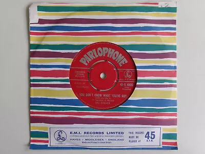 Ral Donner You Don't Know What You've Got Parlophone 45-r 4820 Rock N Roll • £3.99