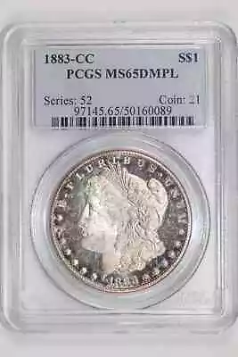 1883-cc Morgan Dollar Pcgs Ms65 Dmpl • $1750