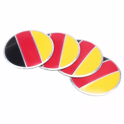 4Pcs Car Wheel Center Hub Cap Emblem Badge Decal Sticker Germany Flag Waterproof • $8.38