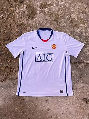 2008/2009 Nike Manchester United MUFC Soccer/Futbol Jersey/Kit Mens XL • $43.61