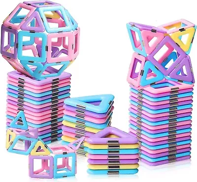 Castle Magnetic Blocks Building Set - Fun And Educational Toy For Kids • $24.95