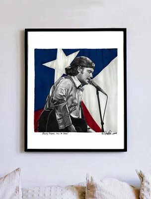 $14.99 • Buy Randy Rogers Band Texas Country Music Guitar Poster Print Wall Art 14x17