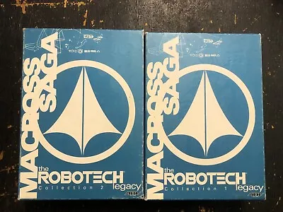 Robotech Collection - The Macross Saga Vol. 1 + 2 DVD W/INSERTS • $6