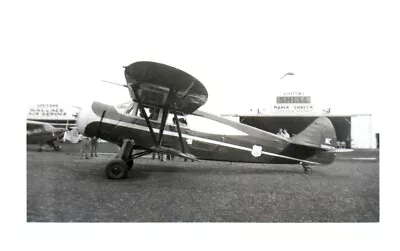 Waco C Weaver Aircraft Co Airplane Photograph 5x3.5  Wallace Airport NC N20950 • $10.99