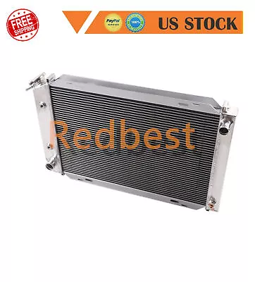 #DPI138 Fit 1979-1993 Ford Mustang GT/SVT/LX 2.3L/5.0L V8 4ROW Full Alu Radiator • $162