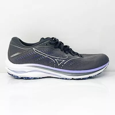 Mizuno Womens Wave Rider 25 411323 BPBP Gray Running Shoes Sneakers Size 10.5 • $45.74