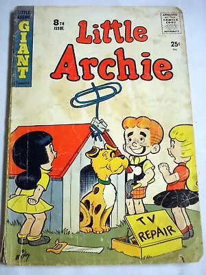 Little Archie Giant #8 1958 Fair- Dog House TV Antenna Cover Bob Bolling Art • $12.99