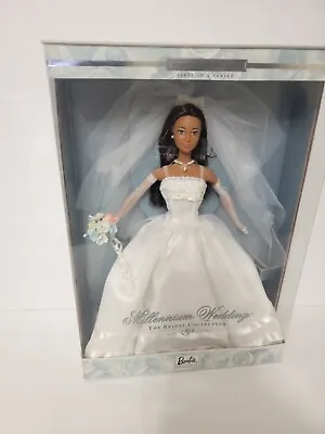 Barbie Millennium Wedding 1999 African American Mattel #27764 NRFB • $90