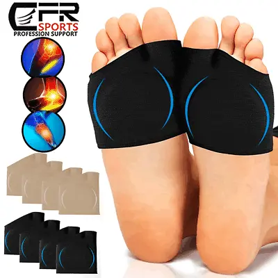Gel Ball Of Foot Cushion Metatarsal Foot Pads Mortons Neuroma Arch Pain Relief • £11.89