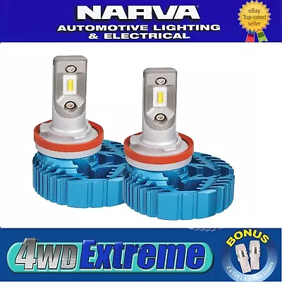 Narva H8 H9 H11 LED Headlight Performance Globes 12v 24v 5700k  18411 • $99