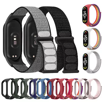 Nylon Loop Band For Xiaomi Mi Band 7 6 5 4 3 / Amazfit Band 5 Replacement Strap • $6.99