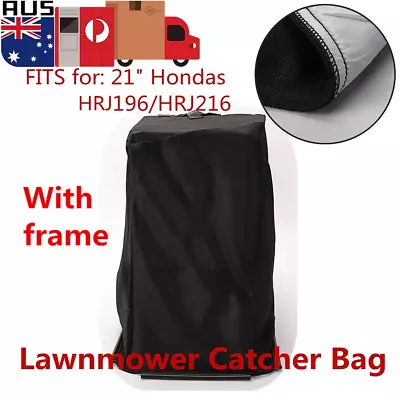 Lawn Mower Grass Catcher Bag Part With Frame For 21 Inch Hondas HRJ196/HRJ216 OZ • $93