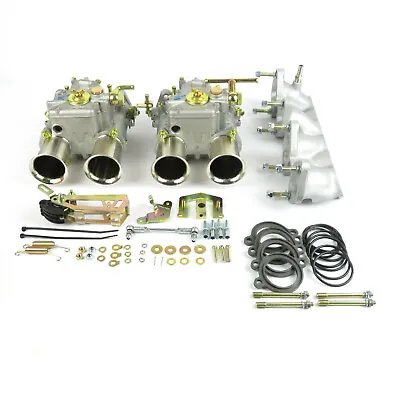 GENUINE Twin Weber 45 DCOE Carburettor Carb Manifold Linkage  Kit VW Golf 8v • $1520.59