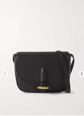 SAINT LAURENT Le Caban Textured-leather Shoulder Bag • $2300