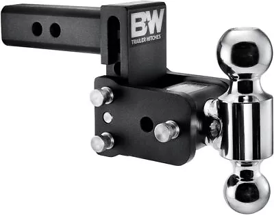 Tow & Stow Adjustable Trailer Hitch Ball Mount - Fits 2  Receiver Dual BallNEW • $219