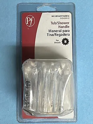 $12.95 • Buy Price Pfister Marquis Acrylic Tub Shower Handle With Screw & 3 Buttons