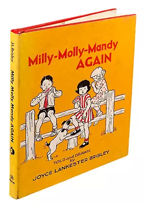MILLY-MOLLY-MANDY AGAIN Joyce Lankester Brisley HB/DJ 1960s Reissue • $20