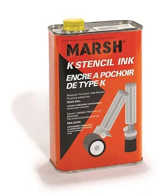 Stencil Ink-All Purpose White Quart (FREE SHIPPING--See Description) • $36.24