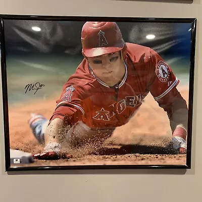 Mike Trout Signed 16x20 Photo With COA • $125