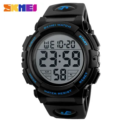 SKMEI Man Digital Sports Watch Wristwatch Fashion Waterproof Outdoor Sports • $15.64