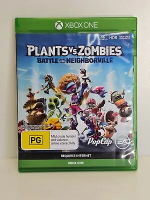 Plants Vs Zombies Battle For Neighborville - Xbox One Series X Enhanced VGC • $14.95