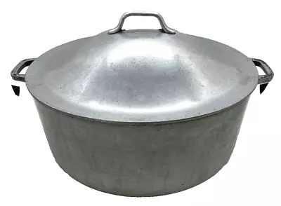 Vintage Super Maid Cook-Ware Dutch Oven Pot Pan 4 Qt Cast Aluminum Round • $55.95