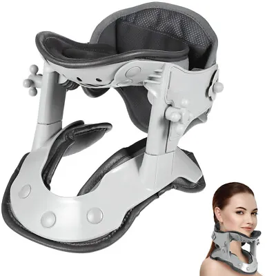 Cervical Neck Traction Device Inflatable Neck Stretcher Device For Neck Pain UK • £35.99