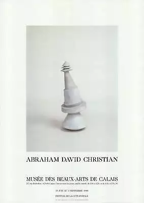 ABRAHAM DAVID CHRISTIAN Calais Museum Of Fine Arts 1988 • $150