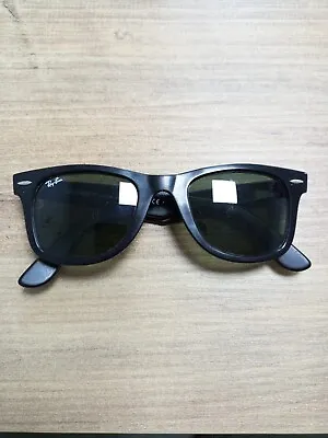 Ray Ban RB2140 901 150 Wayfarer  Sunglasses Black • $45