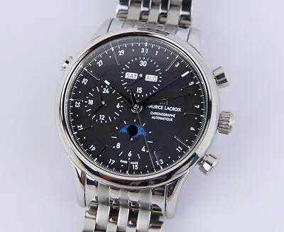 Maurice Lacroix Chronographe Phases De Lune Automatique LC6078-YS101-13E Watch • $3150