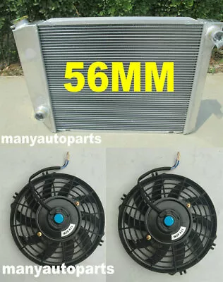 Radiator & 2* Fans FORD FALCON XA/XB/XC/XD/XE FAIRMONT CLEVELAND 302/351 V8 MT • $234