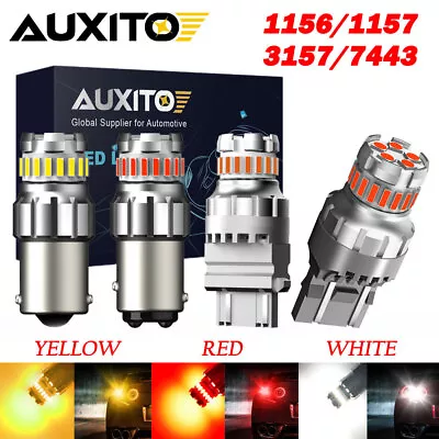 AUXITO LED Turn Signal Light Bulb Anti Hyper Flash 3156/3157/7440/7443/1156/1157 • $8.59