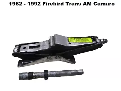 1982 To 1992 Pontiac Firebird Trans AM Chevy Camaro Spare Tire Scissor Jack OEM • $49