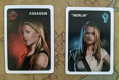 NEW The Resistance Merlin Assassin Promo Board Game Expansion Avalon • $9.99