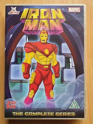 Marvel Comics.  'iron Man' The Complete Animated Series  . 3 Dvd Box Set • £2.50