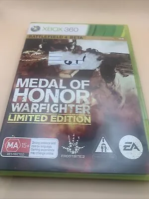 Medal Of Honor Warfighter Limited Edition Xbox 360 Complete  • $9.99