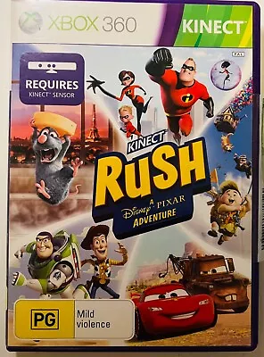 Kinect Rush: A Disney Pixar Adventure. XBOX 360 Game. • $20