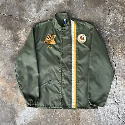 Vintage 60s Chevrolet Corvette Car Club Jacket Talon Zip • $100