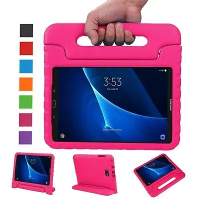 Samsung Galaxy Tab A A6 10.1 Full Body Case Handle Stand For Kids T580/T585 • £12.99