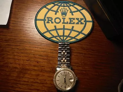 Rolex Mens Superlative Chronometer 26 Jewels 95 Diamonds In Bezel & Band Sharp  • $1350