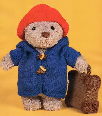 (5329)  DK Toy Knitting Pattern For The Cutest Paddington Bear!! • £1.50