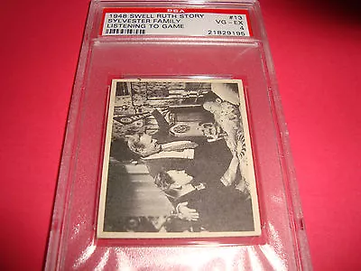 1948 Swell Ruth Story #13 Ruth Babe PSA 4 (no Creases) (195) William Bendix • $285