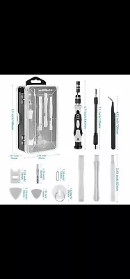 115 In 1 Magnetic Precision Screwdriver Set Computer Pc Phone Repair Tool Kit UK • £15