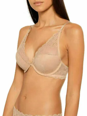 30B | Calvin Klein Seductive Comfort Plunge Lace Bra | RRP £38 | QF1436E • £19.95