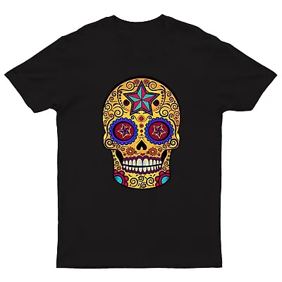 CALAVERA Mexican Skull Adults  Mens T-Shirt #DM #P1 #PR • £9.99