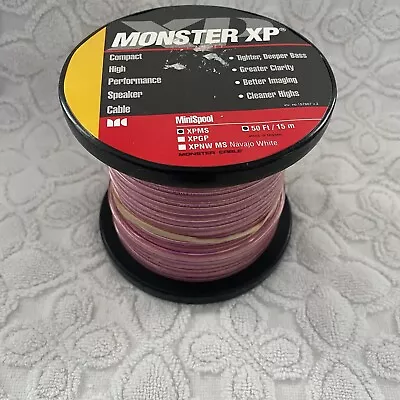 Monster XP/XPMS Mini Spool 34 Ft Left High Performance Speaker Wire • $16