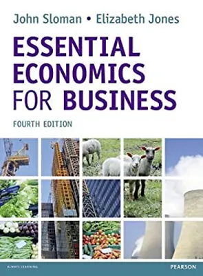Essential Economics For Business Paperback Elizabeth Sloman Joh • £4.73