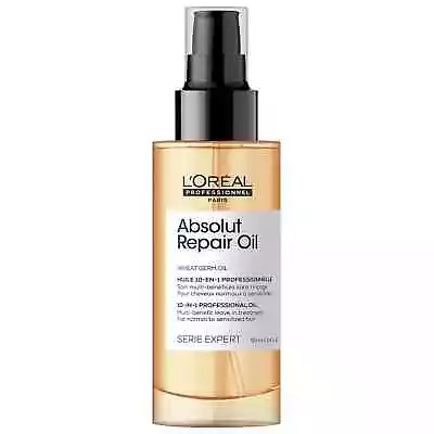 L’Oréal Professionnel Serie Absolut Repair 10 In 1 Leave In Oil 90ml • £21.49